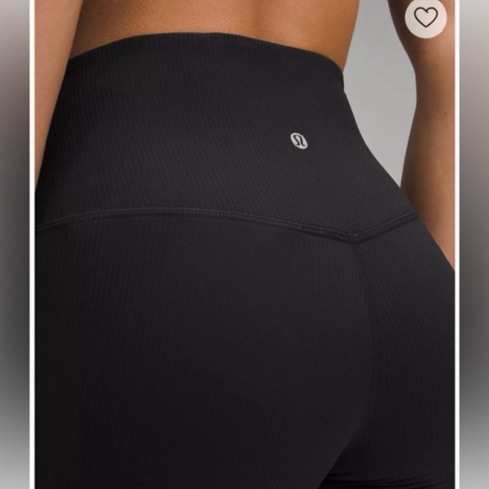 🌼Lululemon Align High Rise Ribbed mini flare pants *28” size 6
